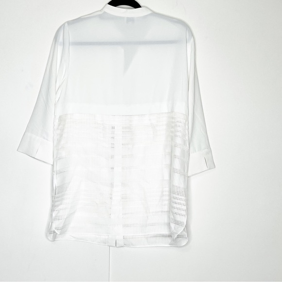 Ming Wang NWT Button Front Top - Picture 2 of 4